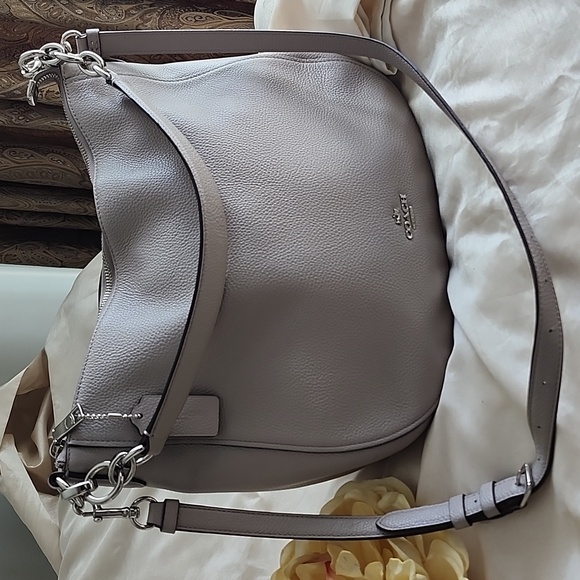 Coach Handbags - Coach NY New W/O Tag Pebble Leather Sutton Hobo 2-Way Crossbody Bag, $190